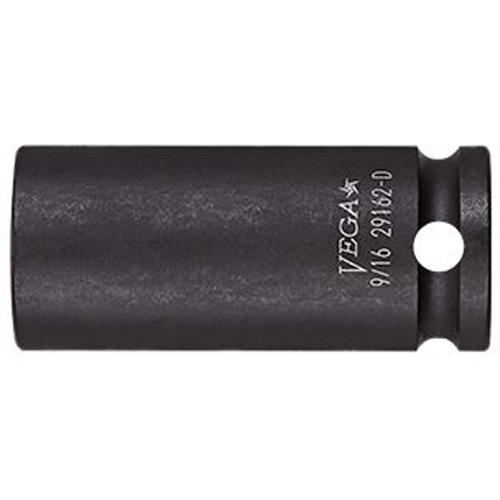 Socket, Impact, 9 mm, 3/8" Drive, 12 Points, Deep - Vega 20902-D