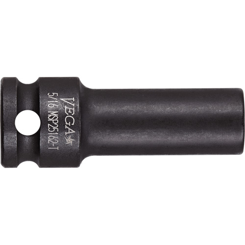 Douille &agrave; paroi mince, Chocs, 3/4", Prise 3/8", 6 pans, Profond - Vega 20342-T