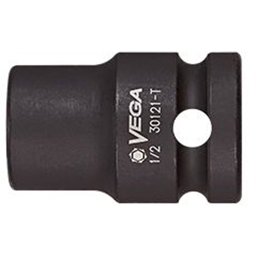 Thin Walled Socket, Impact, 7/16", 1/2" Drive, 6 Points - Vega 37161-T
