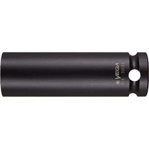 Socket, Impact, 3/8", 1/2" Drive, 6 Points, Deep - Vega 30383