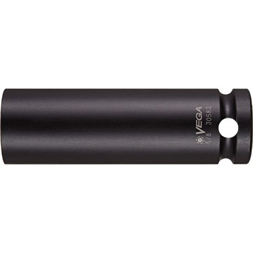 Socket, Impact, 16 mm, 1/2" Drive, 6 Points, Deep - Vega 31603