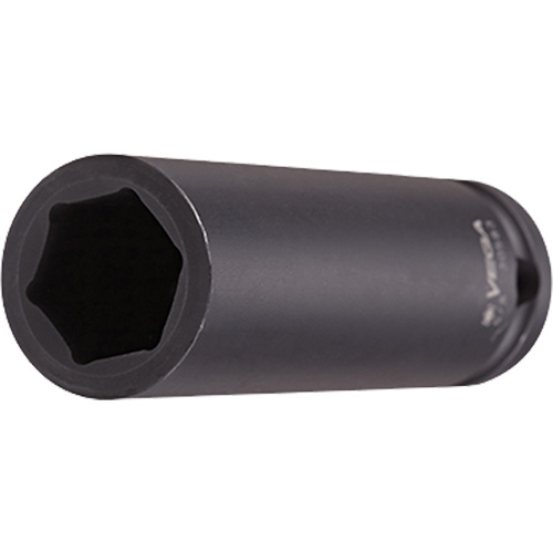 Socket, Impact, 3/8", 1/2" Drive, 6 Points, Deep - Vega 30383