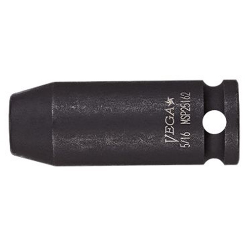 Douille, Chocs, 1/2", Prise 3/8", 6 pans, Profond - Vega MSP20122