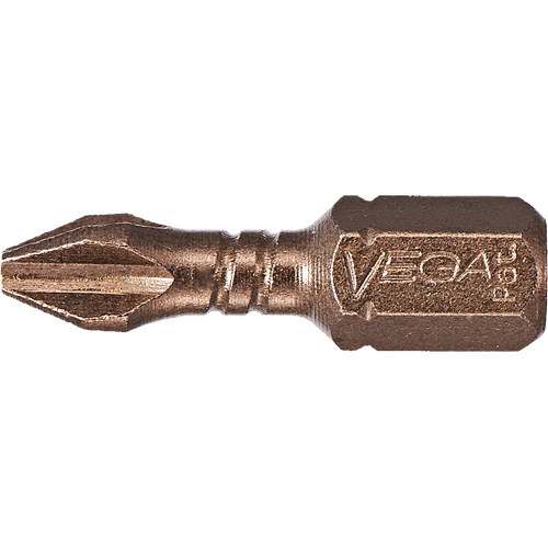 Impactech&reg; Insert Bit, Phillips, #3, 1/4" Drive - Vega P125P3A