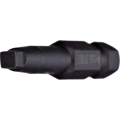 X-Hard Power Bit, Square, #1 Tip, 1/4" Drive Size, 2-3/4" Length - Vega 170R1AX