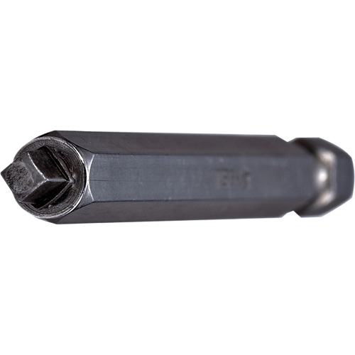 Embout deux-pi&egrave;ces pour la construction pour outil &eacute;lectrique, Carr&eacute;e, Embout #3, Prise 1/4", Longueur 2" - Vega 150R3C