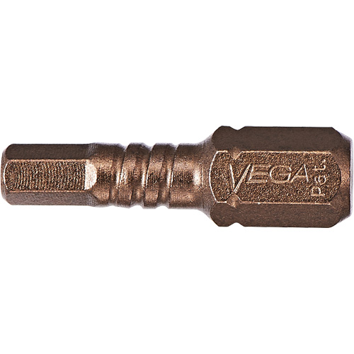 Impactech&reg; Insert Bit, Hex, 7/32", 1/4" Drive - Vega P125H1464A