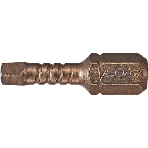 Embout Impactech, Carr&eacute;e, #1, Prise 1/4" - Vega P125R1A