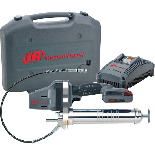Trousse de pistolet graisseur, Lithium-ion, 20 V - Ingersoll Rand LUB5130-K12