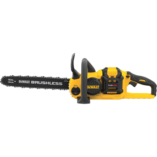 FlexVolt&reg; Brushless Chainsaw Kit, 16", Battery Powered, 60 V - DEWALT DCCS670X1