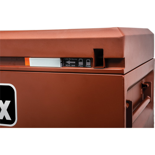 Armoire Site-Vault, 30" x 20" x 19-3/4", Acier, Orange - Jobox By Crescent 2-651990