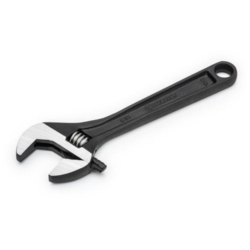Adjustable Wrench, 6" L, 15/16" Max Width, Black Oxide - Crescent AT26BK