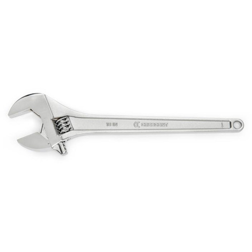 Adjustable Wrench, 18" L, 2-1/16" Max Width, Chrome - Crescent AC218BK