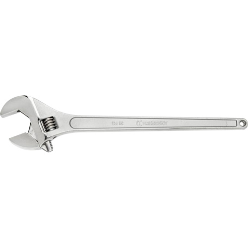 Adjustable Wrench, 24" L, 2-7/16" Max Width, Chrome - Crescent AC224BK