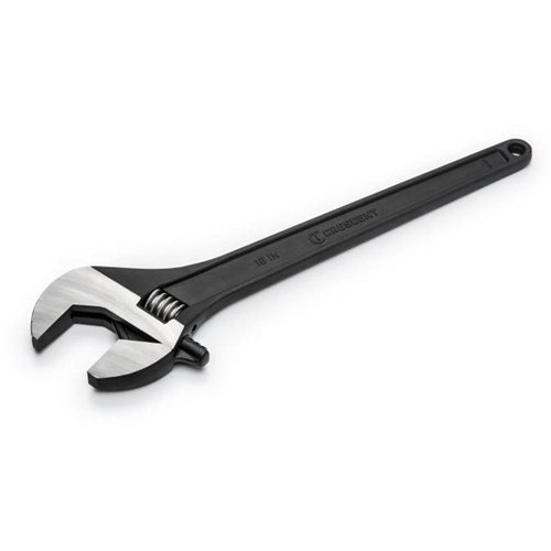 Cl&eacute; &agrave; molette, 18" lo, la max. 2", Noir - Crescent AT218BK