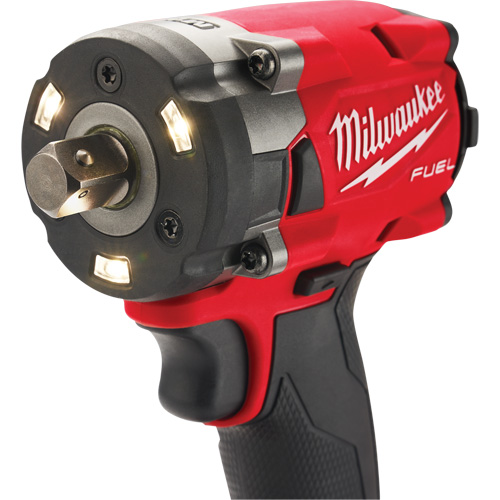 M18 Fuel Compact Impact Wrench with Pin Detent (Tool Only), 18 V, 1/2" Socket - Milwaukee 2855P-20
