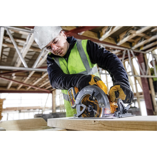 FlexVolt&reg; Max Brushless Circular Saw with Electric Brake Kit, 7-1/4", 60 V - DEWALT DCS578X1