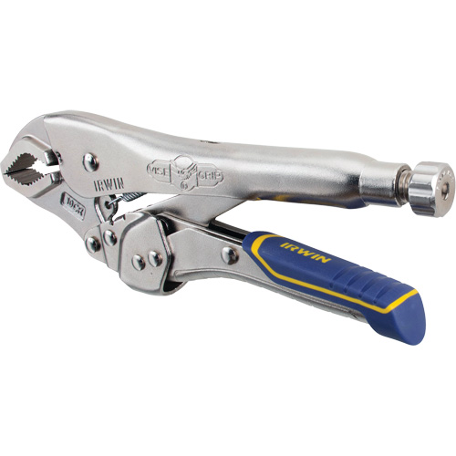 Vise-Grip&reg; Fast Release 10WR Locking Pliers with Wire Cutter, 10" Length, Curved Jaw - Irwin IRHT82578