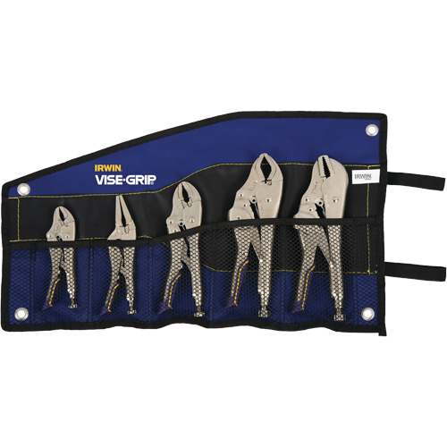 Vise-Grip&reg; Fast Release Locking Plier Set, 5 Pieces - Irwin IRHT82593