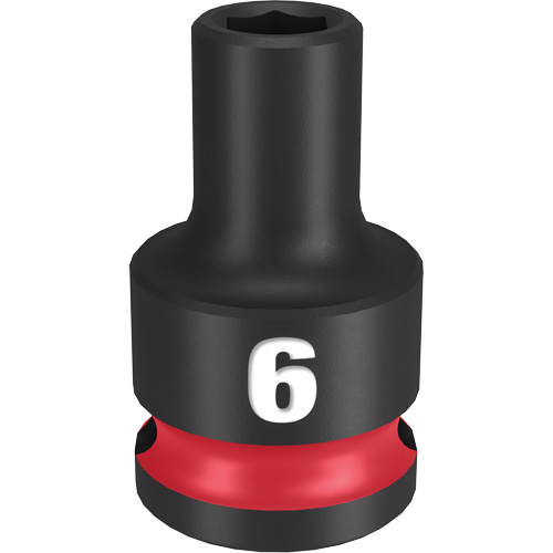 Douille Shockwave Impact Duty, Puissance, 6 mm, Prise 3/8", 6 pans - Milwaukee 49-66-6130