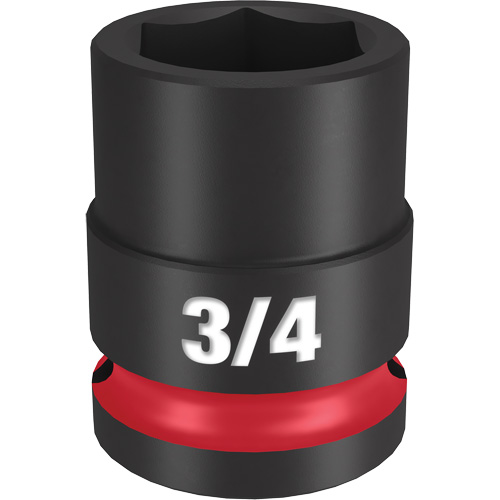 Shockwave Impact Duty Socket, Power, 3/4", 1/2" Drive, 6 Points - Milwaukee 49-66-6206
