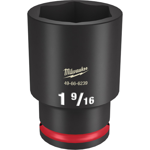 Douille Shockwave Impact Duty, Puissance, 1-9/16", Prise 1/2", 6 pans, Profond - Milwaukee 49-66-6239