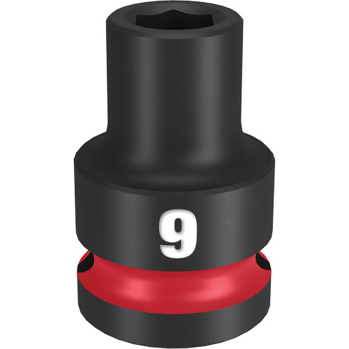 Shockwave Impact Duty Socket, Power, 9 mm, 1/2" Drive, 6 Points - Milwaukee 49-66-6241