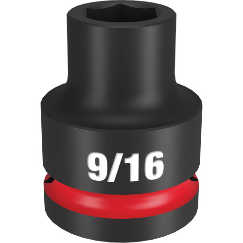 Shockwave Impact Duty Socket, Power, 9/16", 3/4" Drive, 6 Points - Milwaukee 49-66-6300