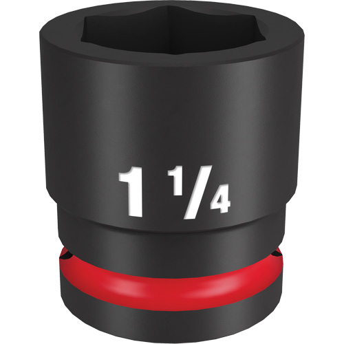 Shockwave Impact Duty Socket, Power, 1-1/4", 3/4" Drive, 6 Points - Milwaukee 49-66-6311