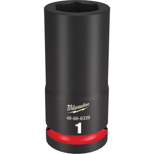 Douille Shockwave Impact Duty, Puissance, 1", Prise 3/4", 6 pans, Profond - Milwaukee 49-66-6339