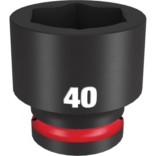 Shockwave Impact Duty Socket, Power, 4 mm, 3/4" Drive, 6 Points - Milwaukee 49-66-6378