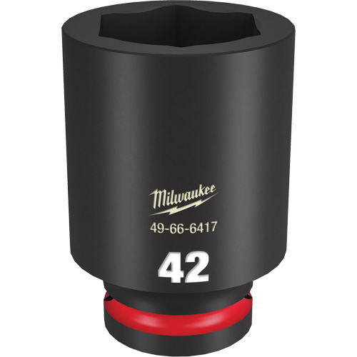 Douille Shockwave Impact Duty, Puissance, 42 mm, Prise 3/4", 6 pans, Profond - Milwaukee 49-66-6417