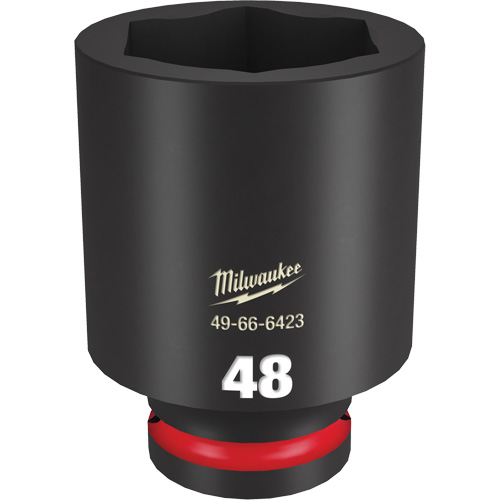 Shockwave Impact Duty Socket, Power, 48 mm, 3/4" Drive, 6 Points, Deep - Milwaukee 49-66-6423