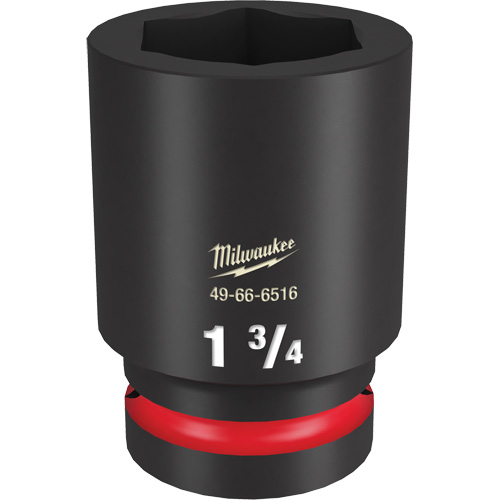 Shockwave Impact Duty Socket, Power, 1-3/4", 1" Drive, 6 Points - Milwaukee 49-66-6516
