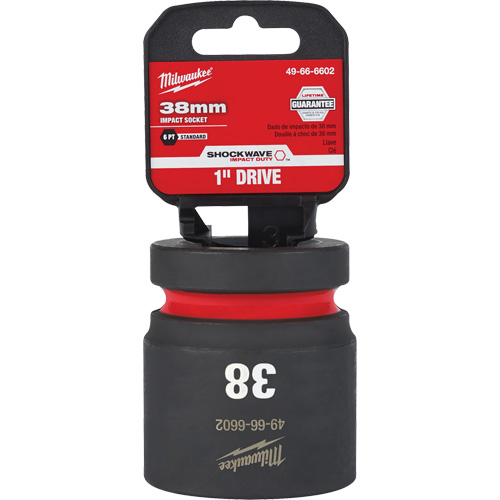 Douille Shockwave Impact Duty, Puissance, 37 mm, Prise 1", 6 pans - Milwaukee 49-66-6602