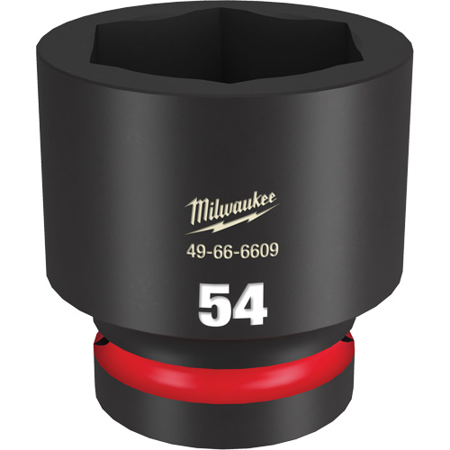 Shockwave Impact Duty Socket, Power, 54 mm, 1" Drive, 6 Points - Milwaukee 49-66-6609