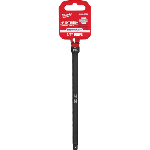 Rallonge pour douille Shockwave Impact Duty, Chocs, Prise 1/4", 6" lo - Milwaukee 49-66-6701
