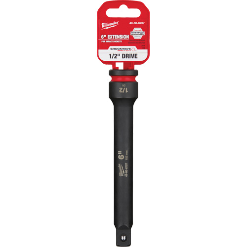 Rallonge pour douille Shockwave Impact Duty, Chocs, Prise 1/2", 6" lo - Milwaukee 49-66-6707