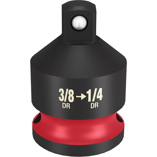 Shockwave Impact Duty Drive Adapter, Impact, 3/8" Drive, 1/4" Socket, 1.08" L - Milwaukee 49-66-6722