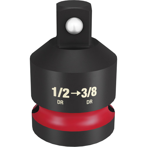 Shockwave Impact Duty Drive Adapter, Impact, 1/2" Drive, 3/8" Socket, 1.5" L - Milwaukee 49-66-6725