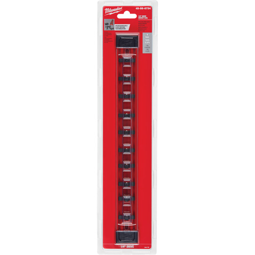 Rail &agrave; douille pour outil 1/4" - Milwaukee 49-66-6734
