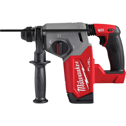 M18 Fuel SDS Plus Rotary Hammer (Tool Only), 18 V, 1", 2 ft-lbs., 1330 RPM - Milwaukee 2912-20