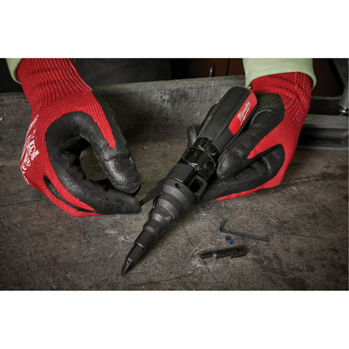 Al&eacute;soir de conduit 7 en 1 avec embouts ECX - Milwaukee 48-22-2870