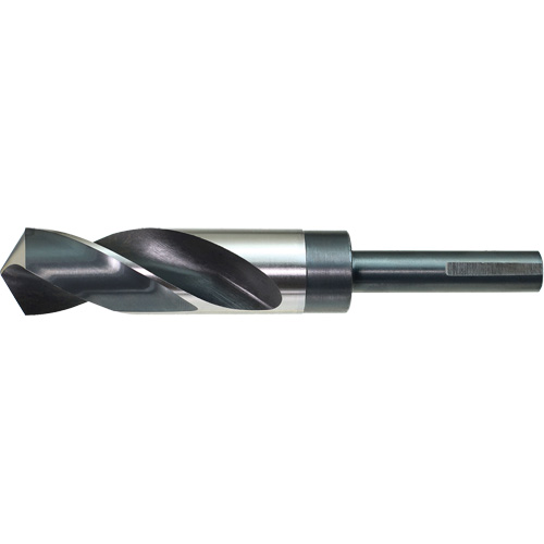Foret &agrave; queue r&eacute;duite S&D DRILLCO, 15/16", Acier rapide, Cannelure 3", Pointe de 118° - Walter Technologies Pour Surface 1000A160
