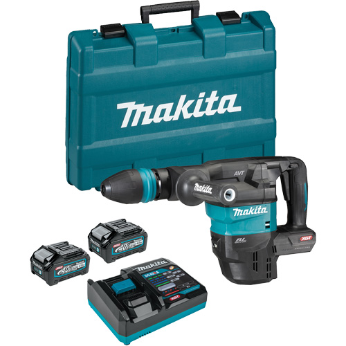 Marteau de d&eacute;molition XGT SDS-MAX avec moteur sans balai et AWS (outil seulement) - Makita HM001GZ