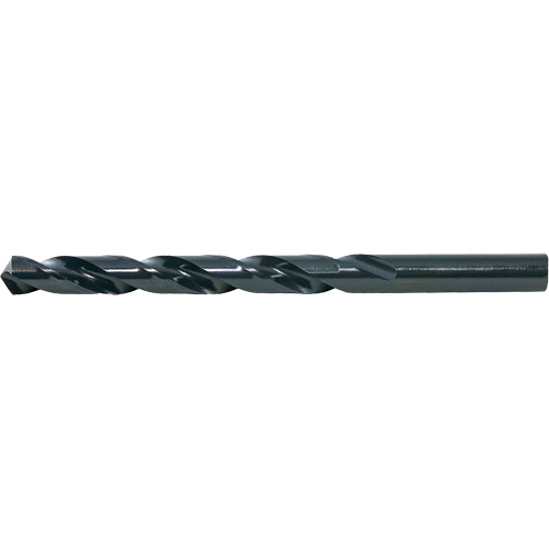DRILLCO Jobber Drill Bit, High Speed Steel, #3, 3-3/4" L, 2-1/2" Flute, 118° Point Angle - Walter Surface Technologies 180SE003