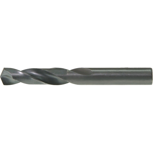 DRILLCO Screw Machine Length Drill Bit, #58, High Speed Steel, 1/2" Flute, 135° Point - Walter Surface Technologies 380A058