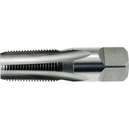 DRILLCO Pipe Tap, 1"-12, 5 Flutes, 3-3/4" L, High Speed Steel - Walter Surface Technologies 290E164