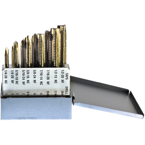 Jeu de tarauds DRILLCO, 10 morcea - Walter Technologies Pour Surface 2100A10