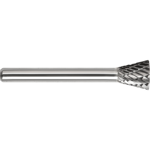 DRILLCO Single Cut Inverted Cone Burr, SN-1 - Walter Surface Technologies 7N116ASC
